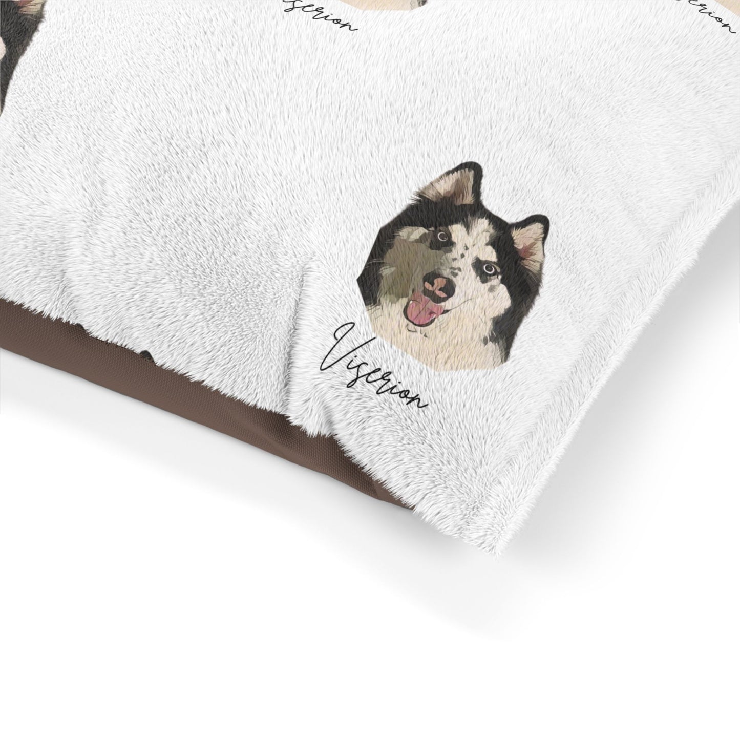 Custom Pet Bed Portrait