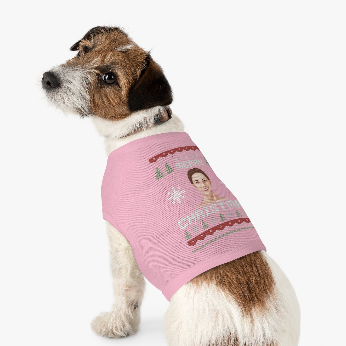 Pet Tank Top- Uglu sweather-Human face