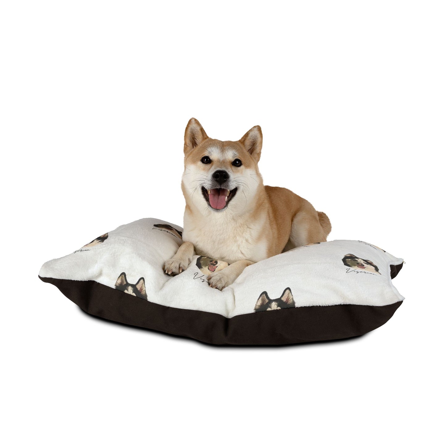 Custom Pet Bed Portrait