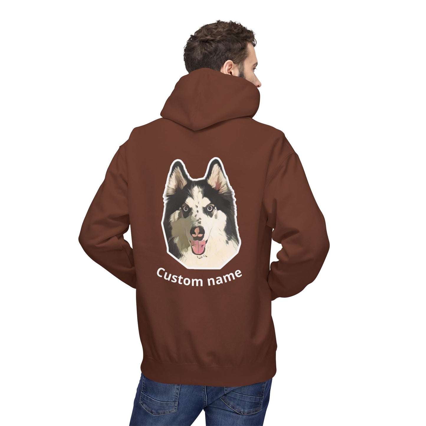 Customizable Dog Mom & Dog Dad Hoodie