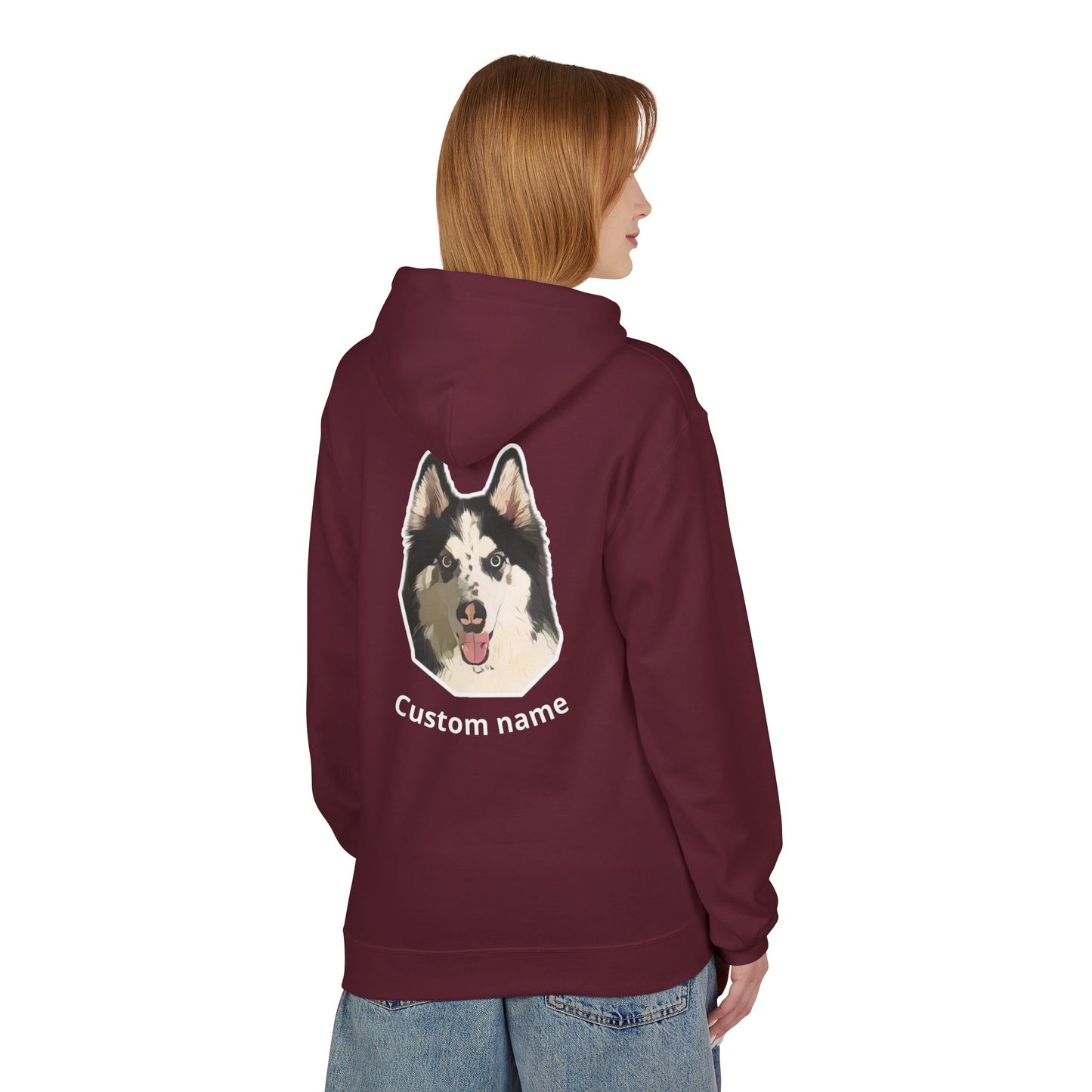 Customizable Dog Mom & Dog Dad Hoodie