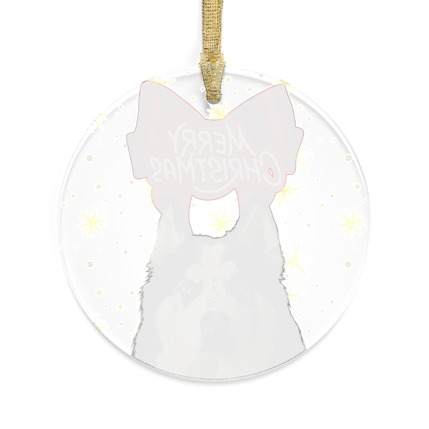 Pet Portrait Acrylic Ornaments