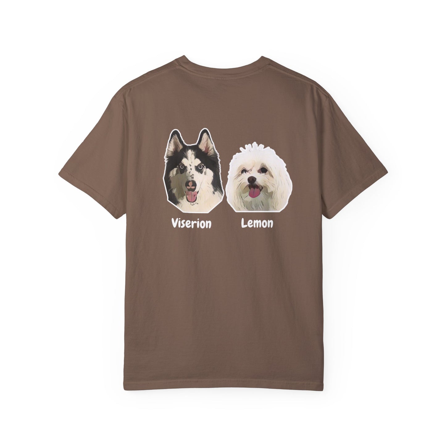 Custom Pets Portrait T-Shirt - Unisex